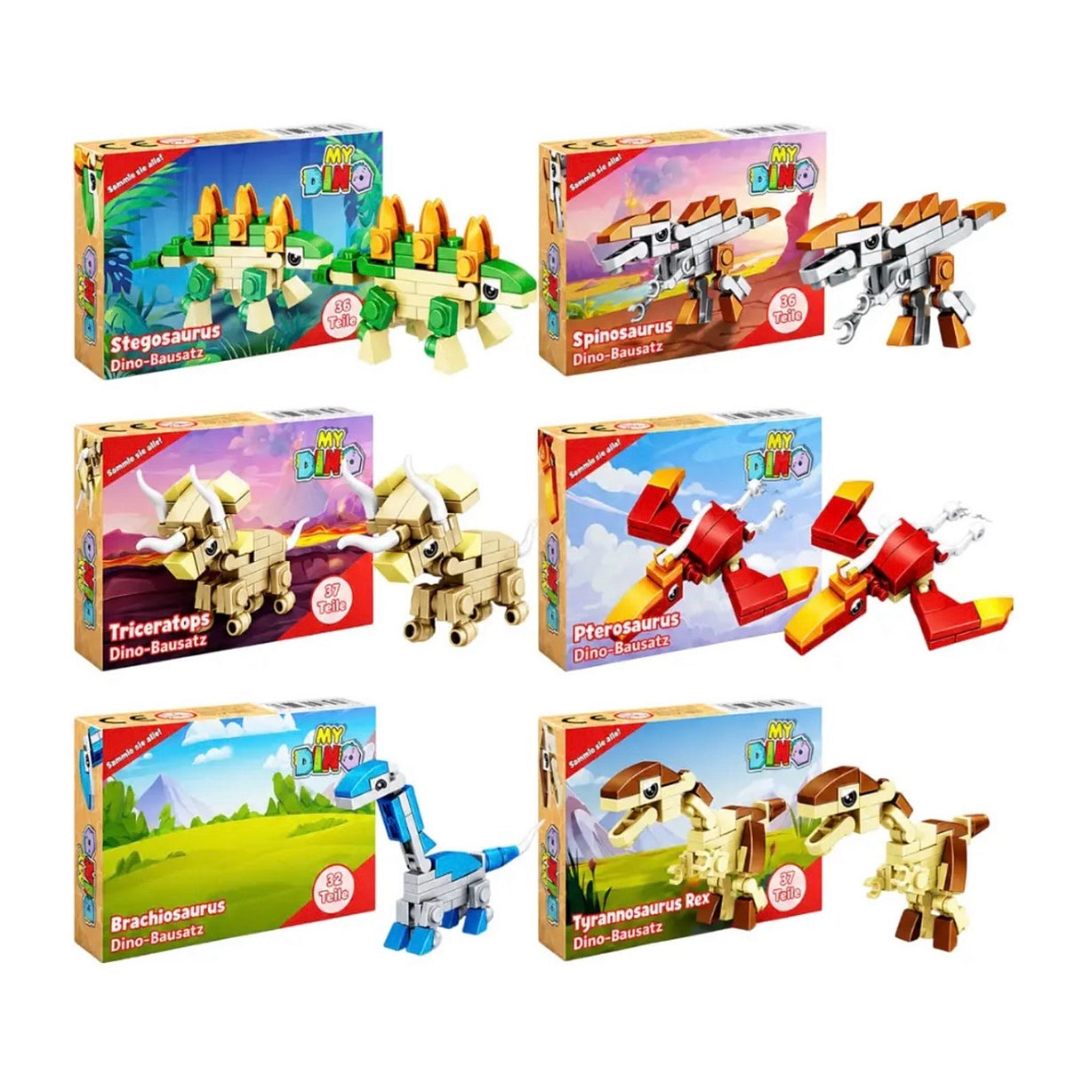 Bricks - Dinosaurier