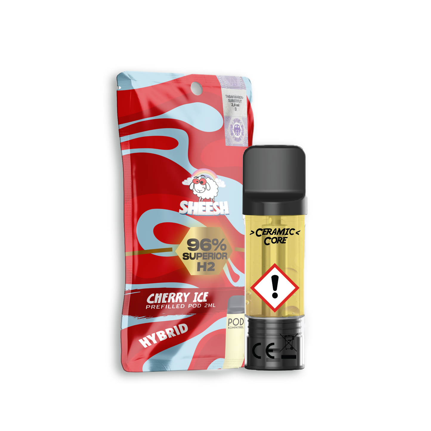 Sheesh - H2 Superior Pod - Cherry Ice