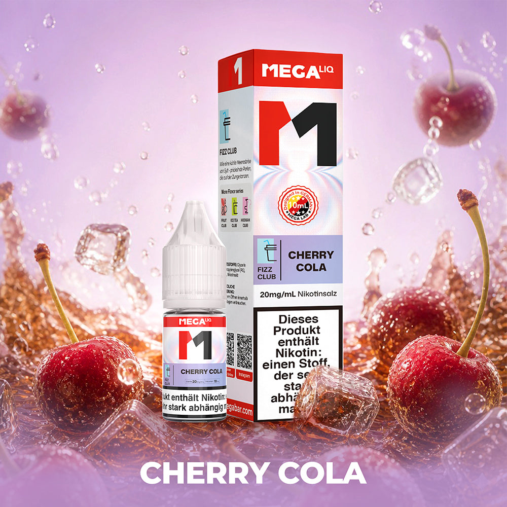 MEGALIQ - Pod-Liquid - Cherry Cola 20mg/ml