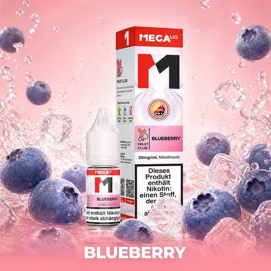 MEGALIQ - Pod-Liquid - Blueberry 20mg/ml