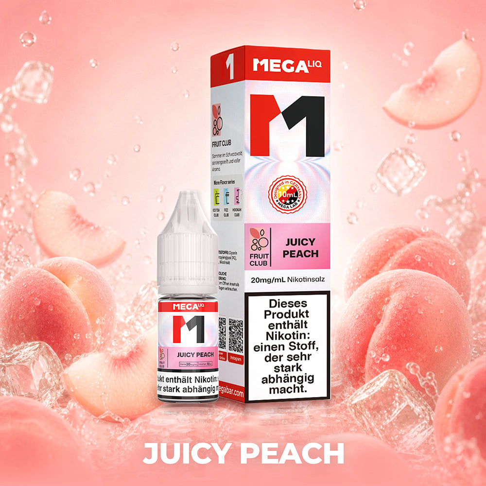MEGALIQ - Pod-Liquid - Juicy Peach 20mg/ml