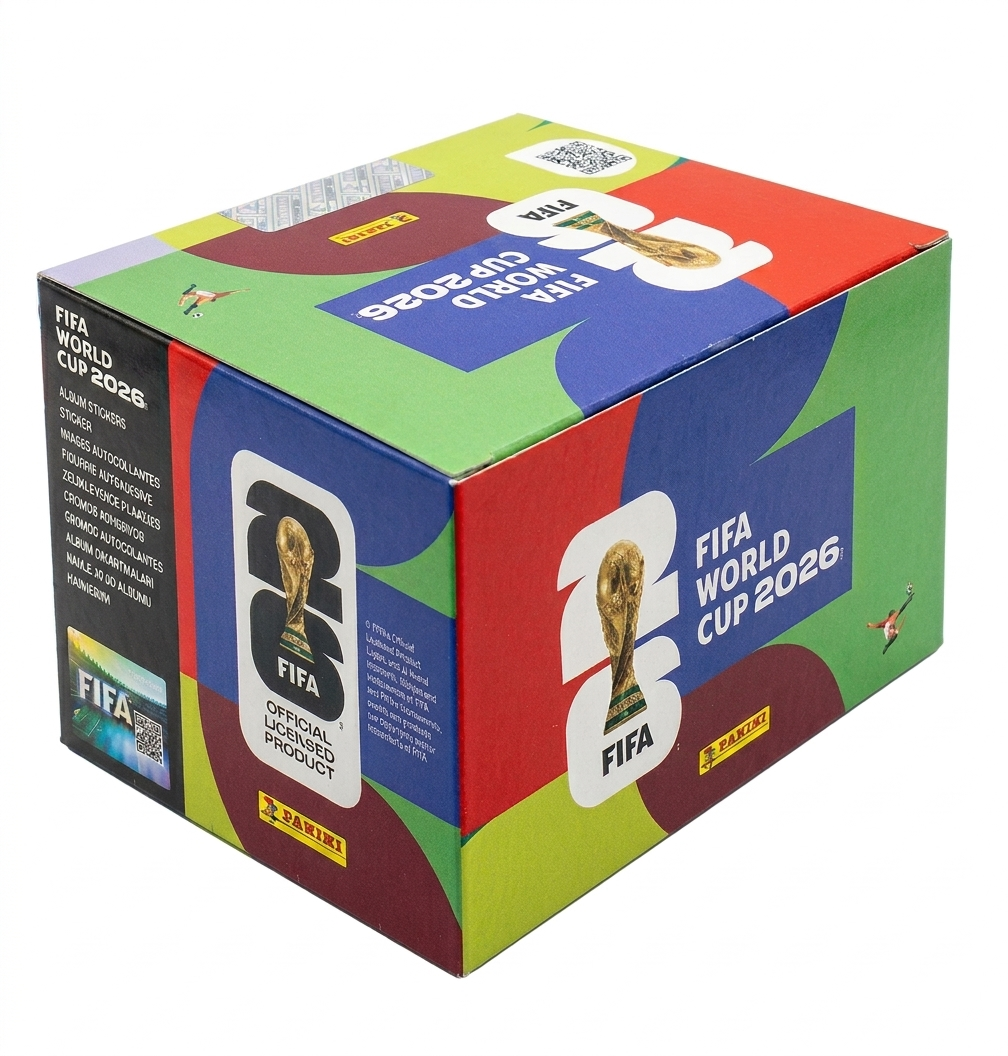 Fifa World Cup 2026 Panini Sticker - 50 Packungen