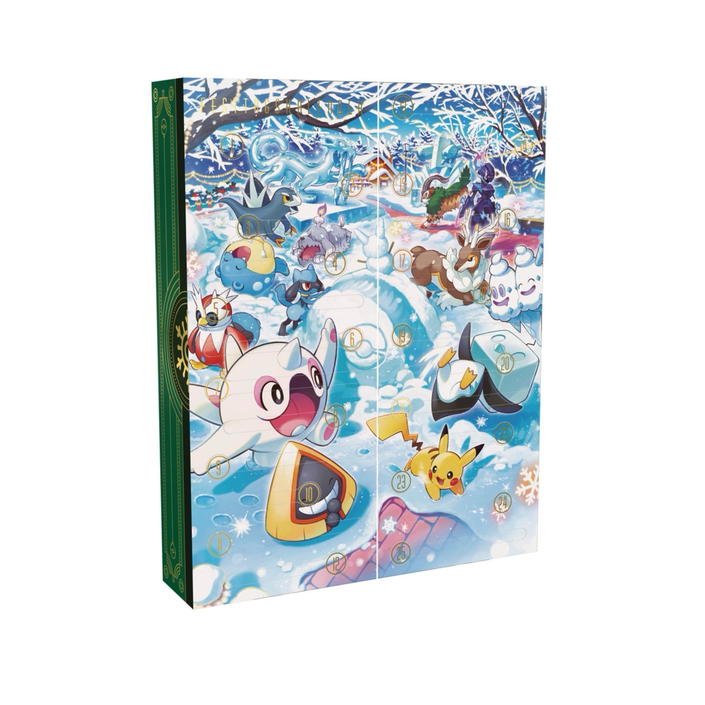 Pokémon - Festtagskalender Grün