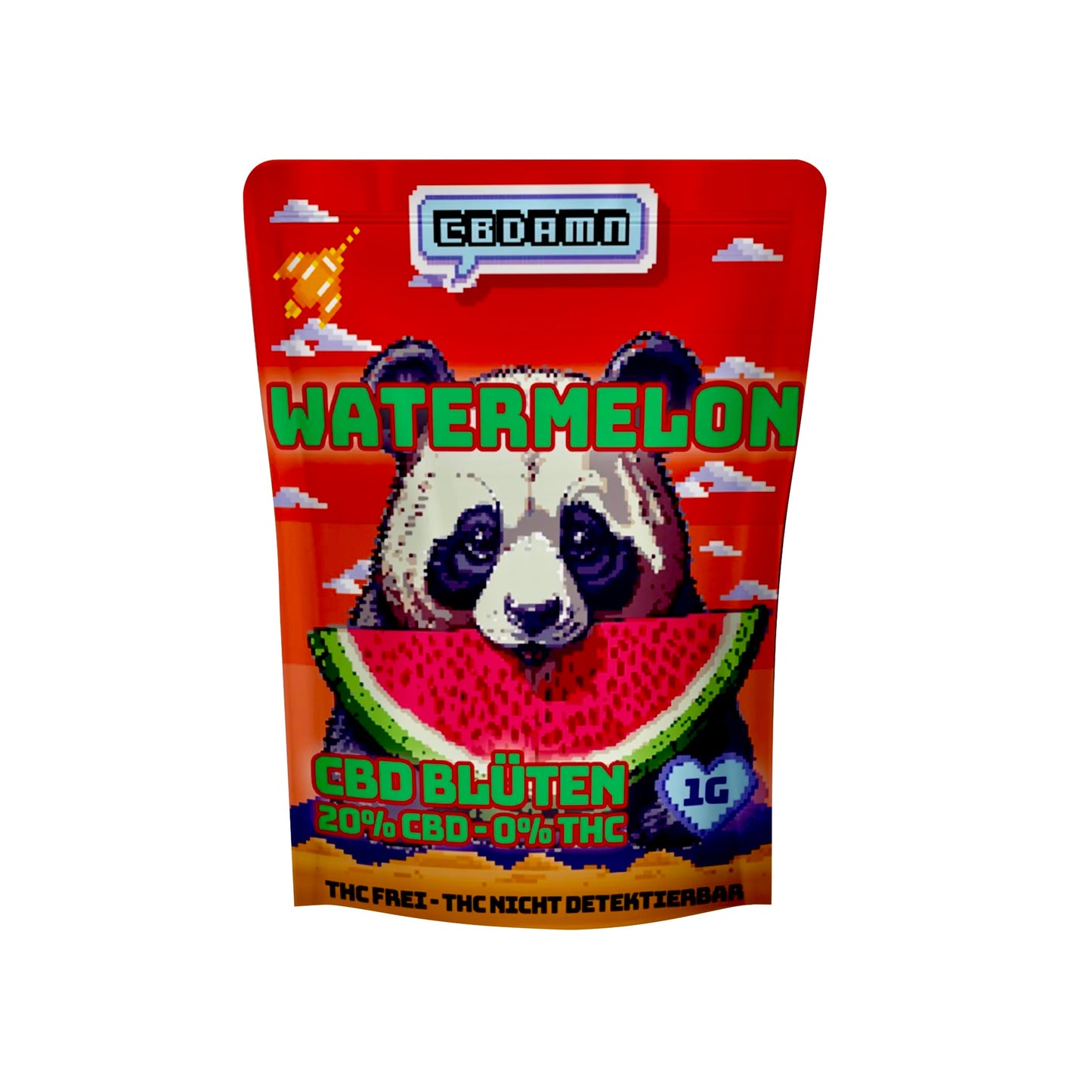 CBDamn - Watermelon - 20% CBD - 0% THC