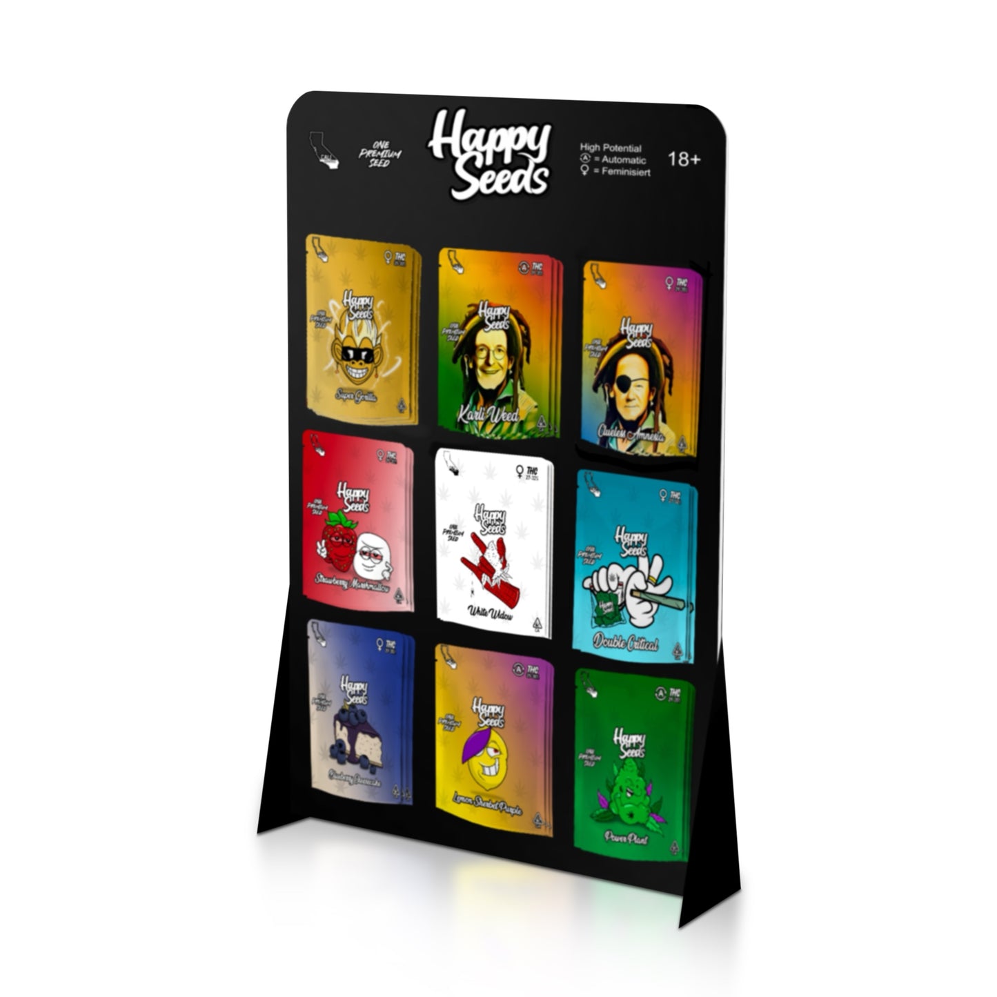 9x5 Starter Set - Happyseeds Display