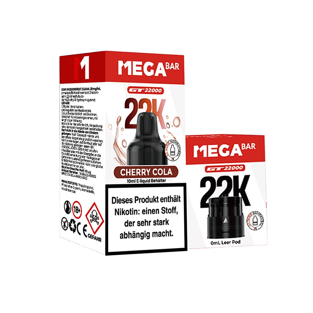 Megabar 22K Prefilled Pod - Cherry Cola