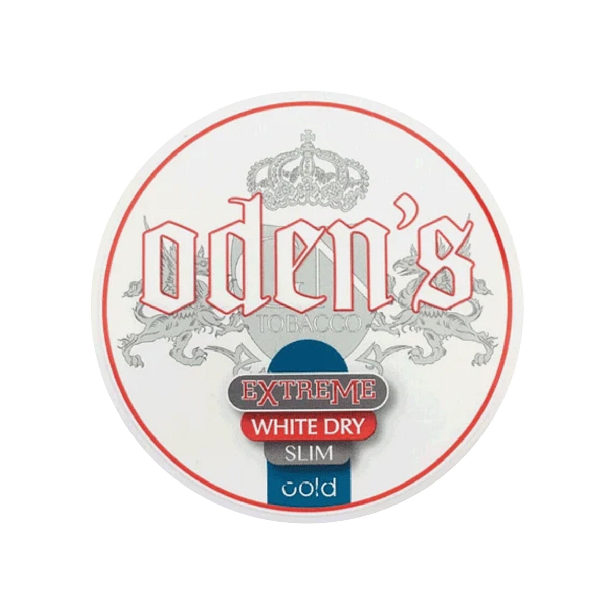 Oden´s Kautabak - Cold Extreme White Dry Portion Slim 22mg/g