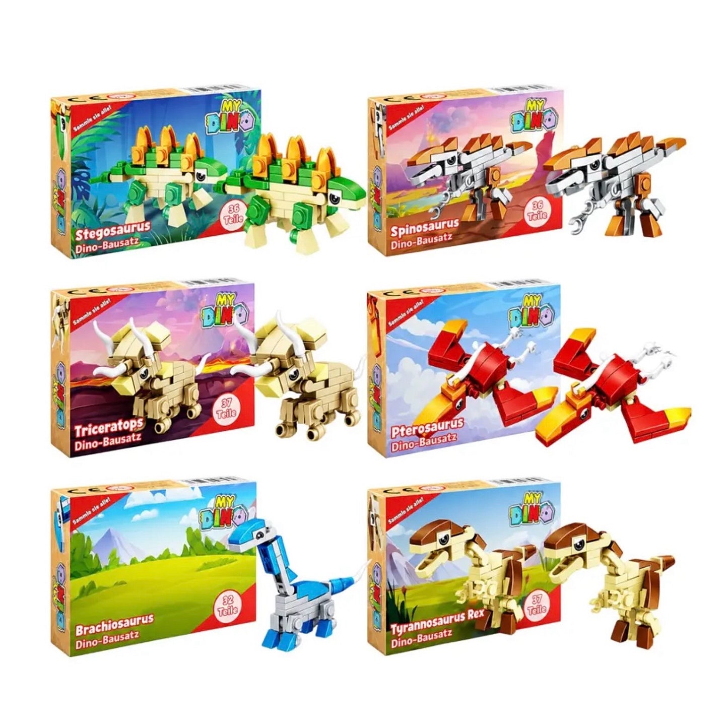 Bricks - Dinosaurier