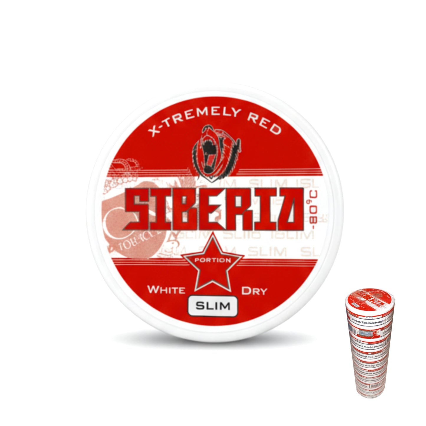 Kautabak - 10 VE - Siberia -80° Red Slim White Dry