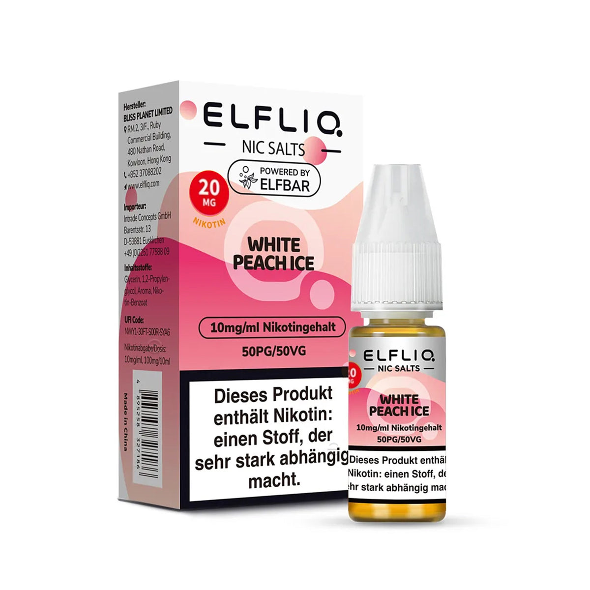 Elfliq - Frozen Strawberry 20mg/ml Nikotin