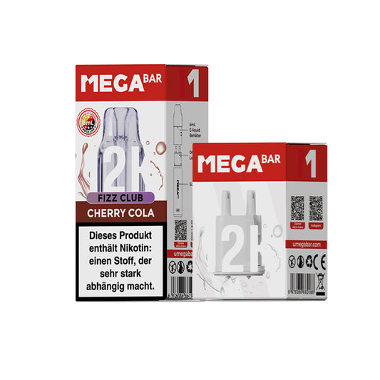 Megabar Slim 12K Prefilled Pod - Cherry Cola