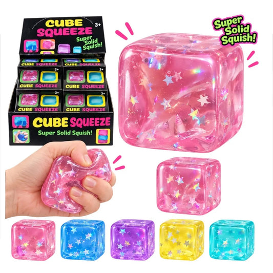 Squishy - Cube Snowflake & Stars