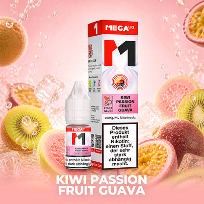 MEGALIQ - Pod-Liquid - Kiwi Passion Fruit Guava 20mg/ml