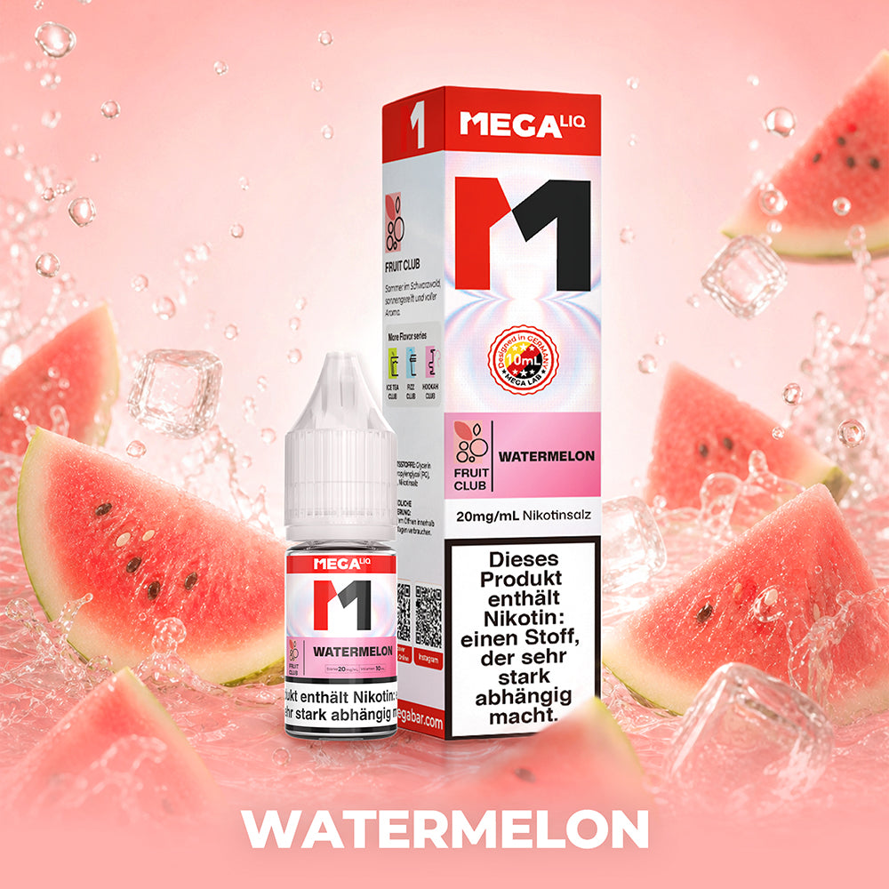 MEGALIQ - Pod-Liquid - Watermelon 20mg/ml