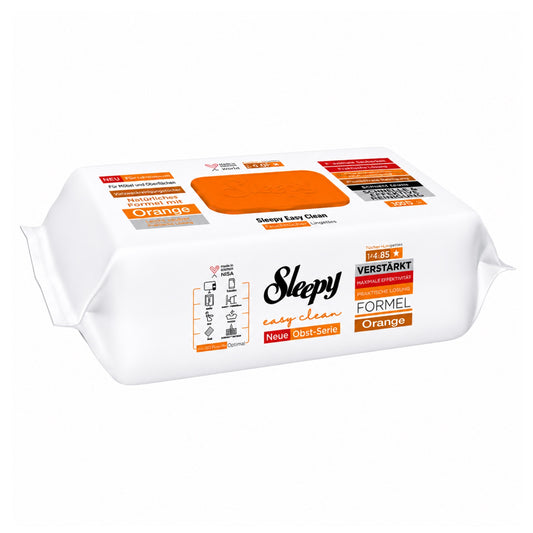 Sleepy Reinigungstücher - Orange