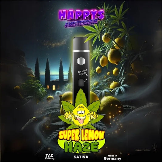 Happy´s Amsterdam TAC Vape - Super Lemon Haze 1ml I 95%