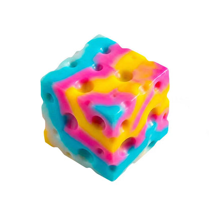 Squishy - Rainbow Cheese