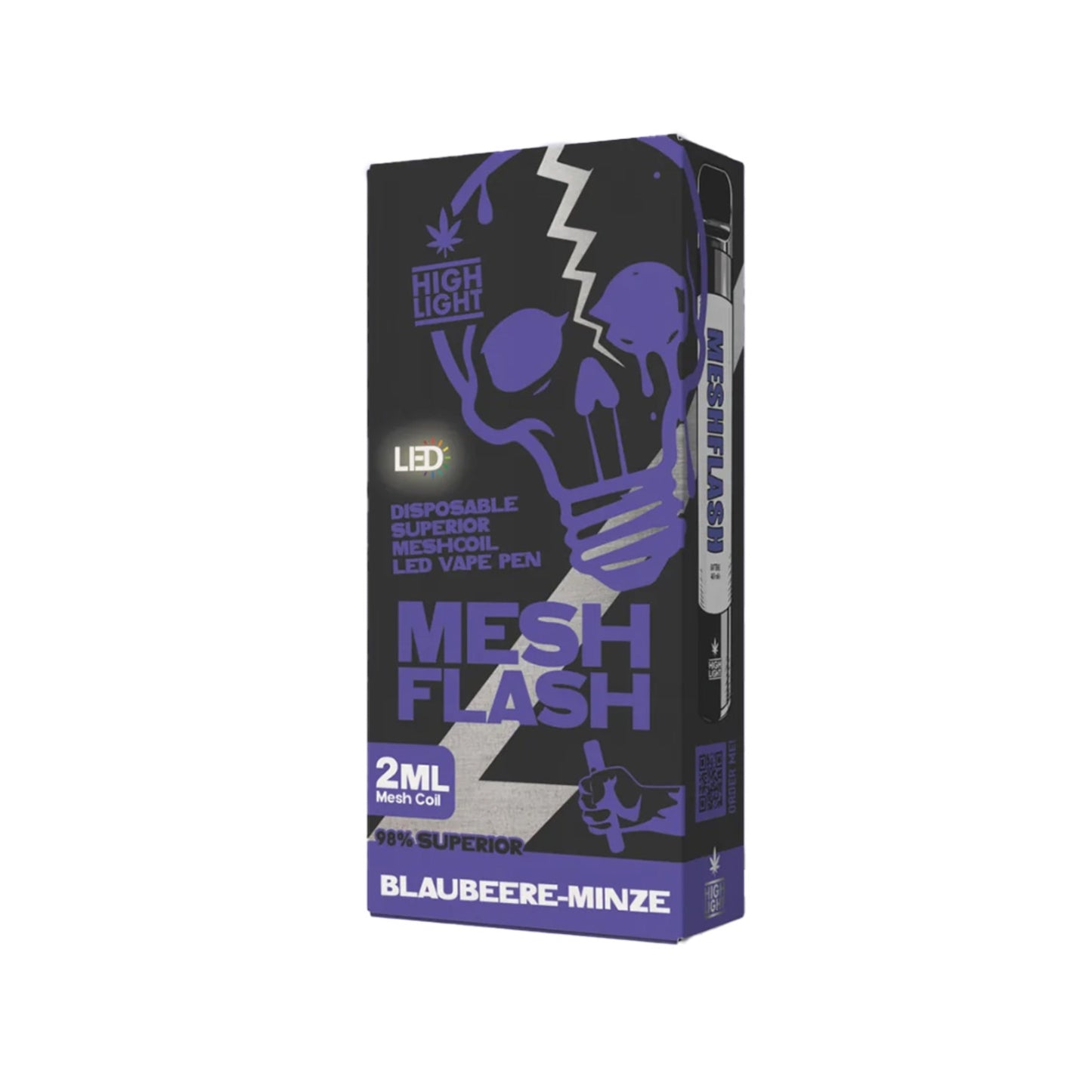 Mesh Flash - Blaubeere Minze H2