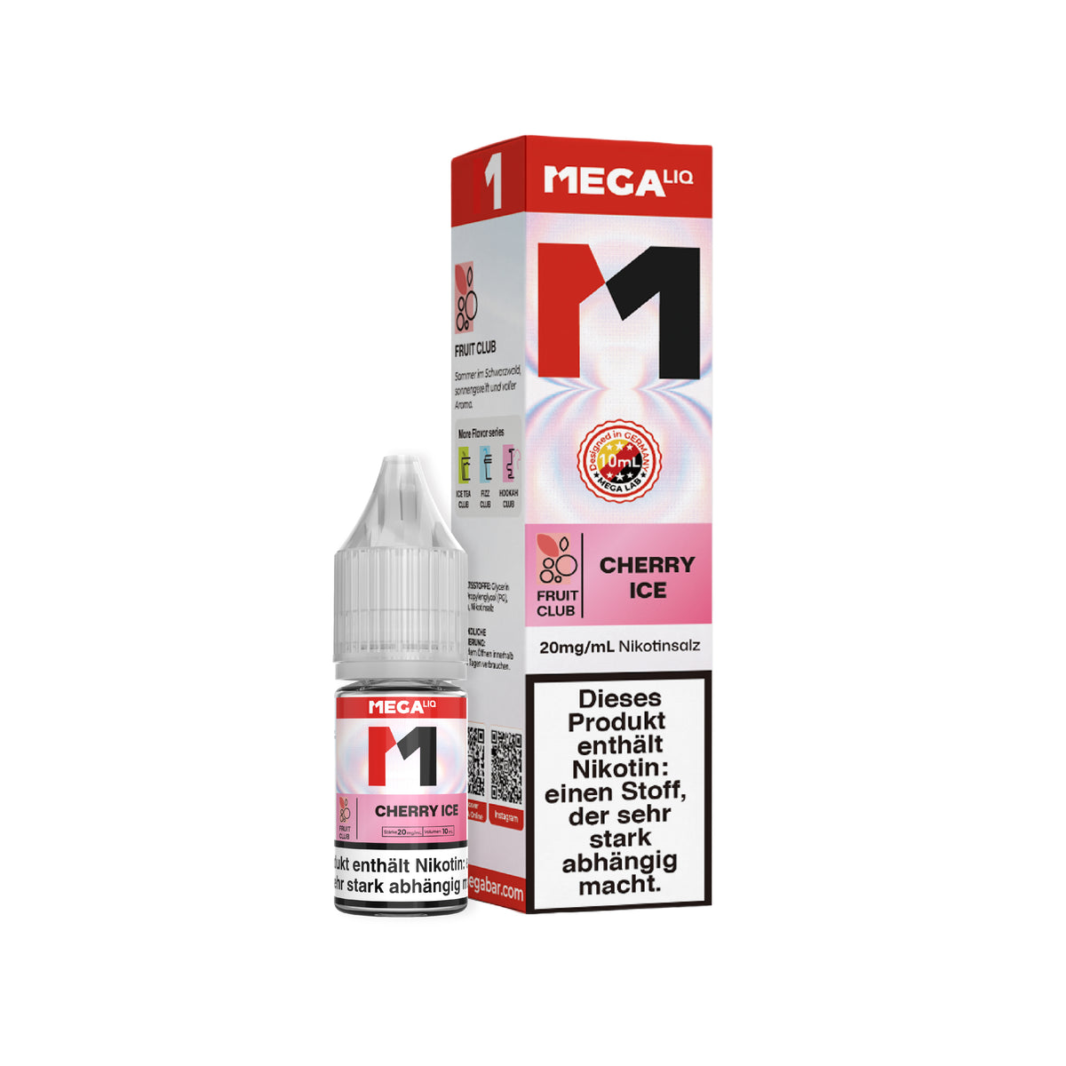 MEGALIQ - Pod-Liquid - Cherry Ice 20mg/ml