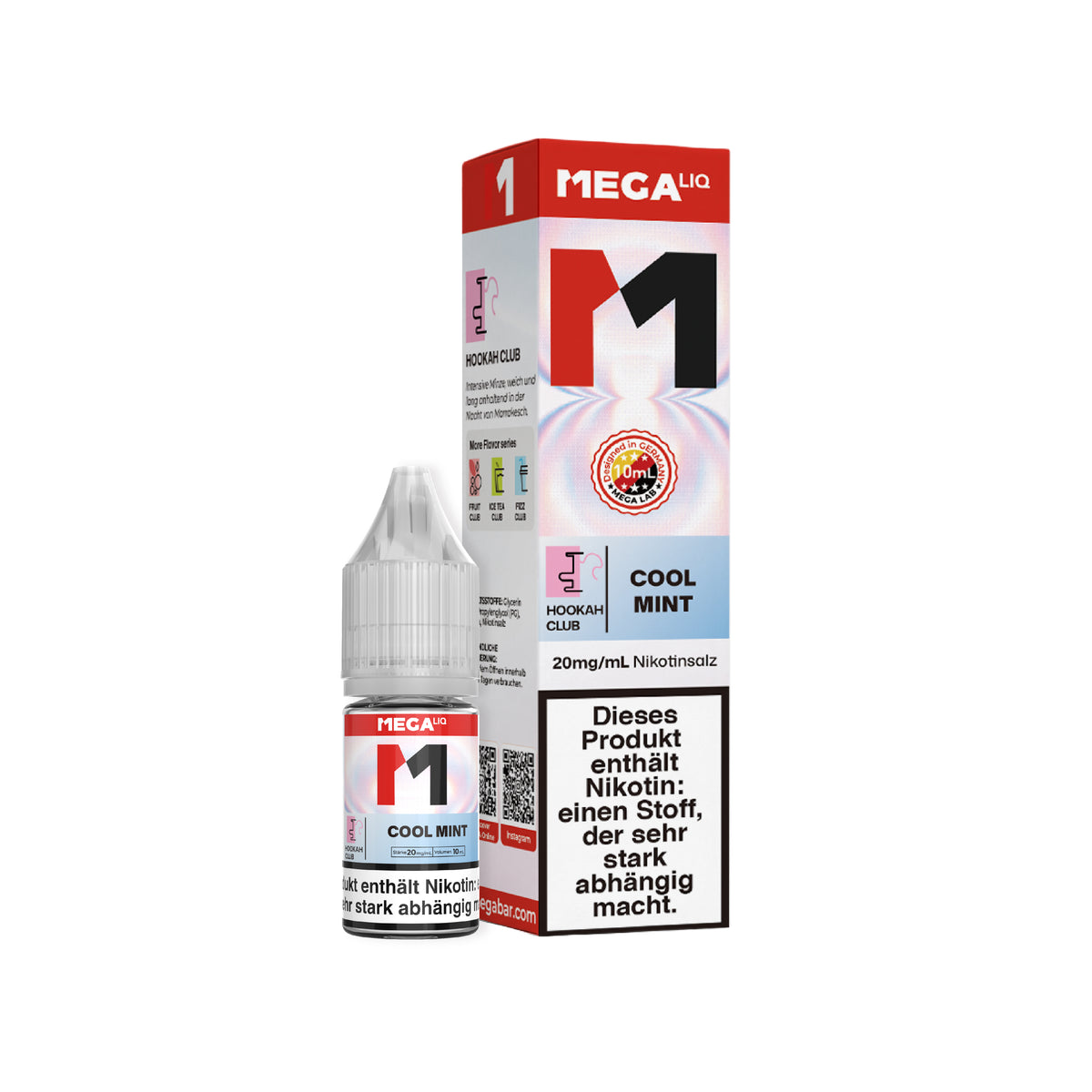 MEGALIQ - Pod-Liquid - Cool Mint 20mg/ml