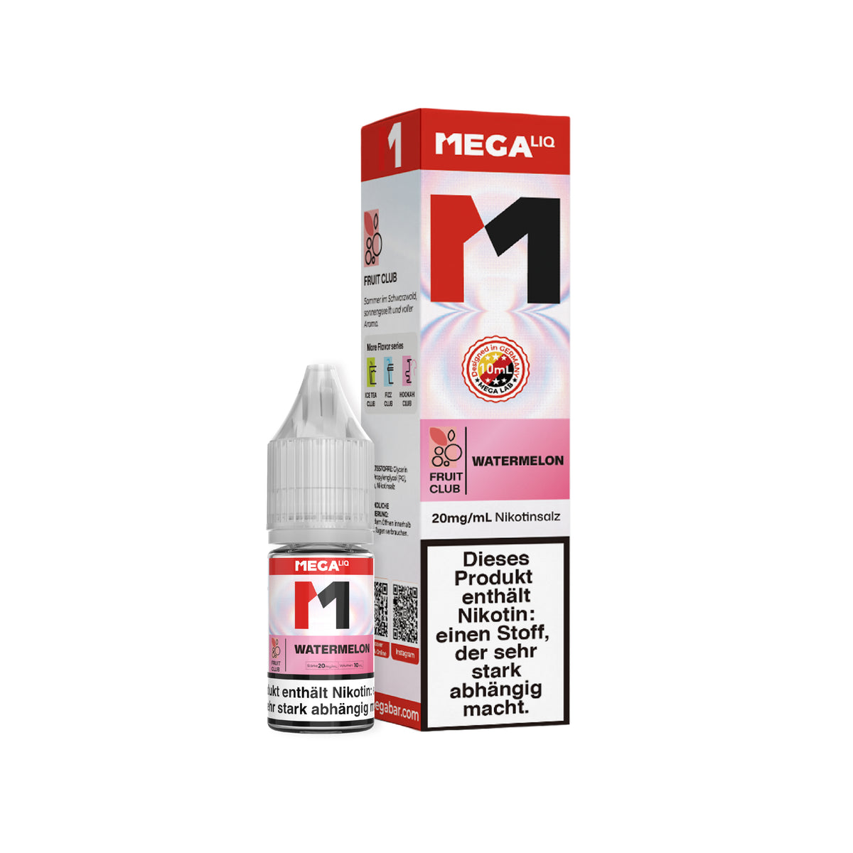 MEGALIQ - Pod-Liquid - Watermelon 20mg/ml